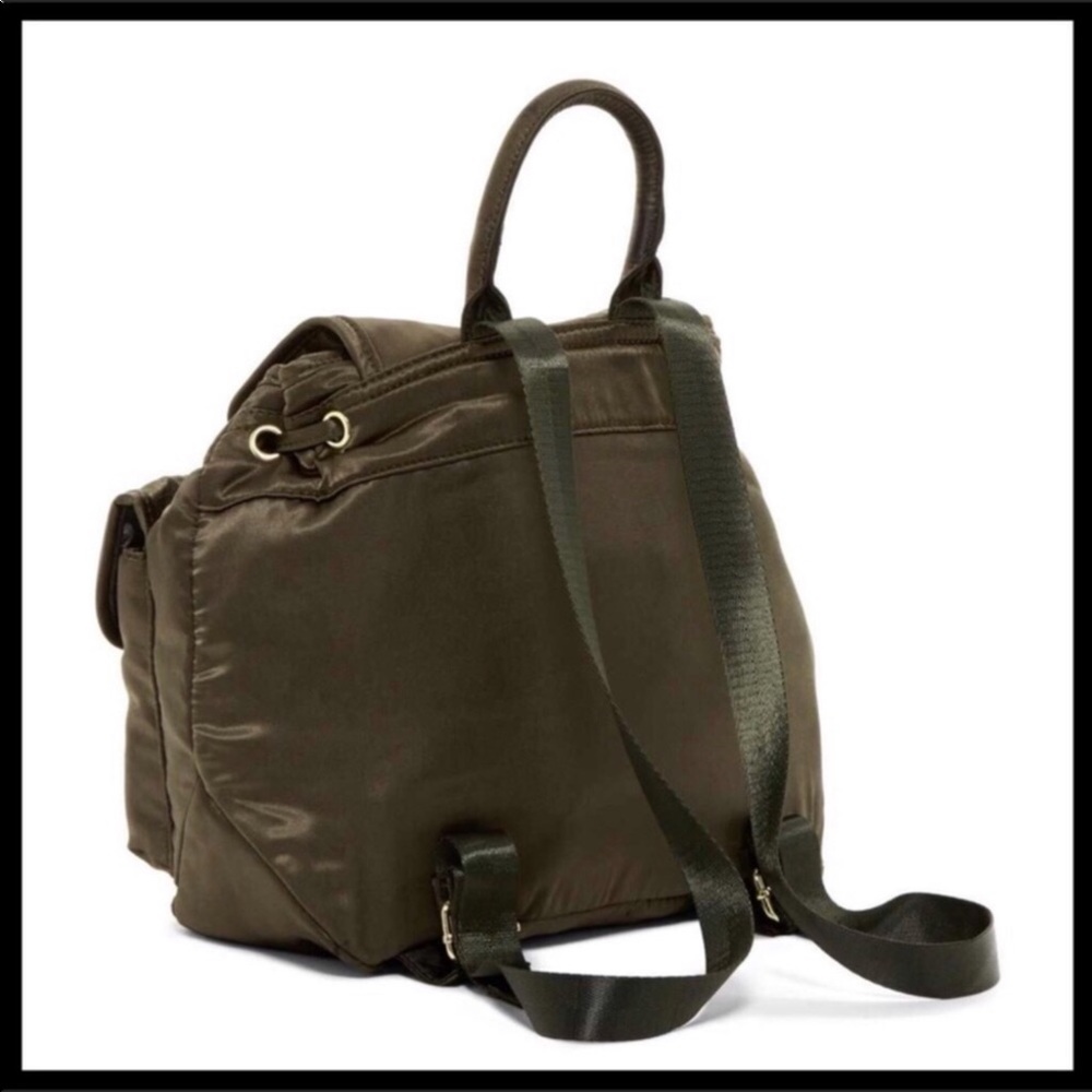 STEVE MADDEN MINI BACKPACK SATIN TRAVEL BAG - Picture 5 of 8